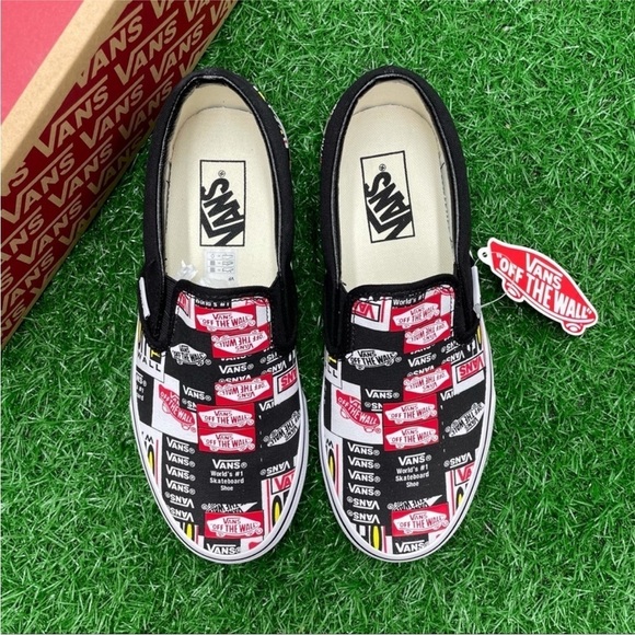 Vans Classic Slip On Label Mix - Picture 2 of 7